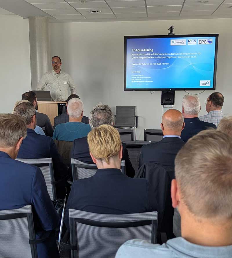 Vorstellung des EnAqua-Dialogs bei »HyWays for Future«